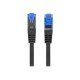 Lanberg | Patchcord Cat.6A S/FTP LSZH CCA | PCF6A-10CC-0150-BK | 1.5 m | Black