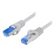 Lanberg | Patchcord Cat.6A S/FTP LSZH CCA | PCF6A-10CC-0500-S | 5 m | Grey