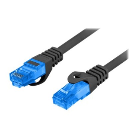 Lanberg | Patchcord Cat.6A S/FTP LSZH CCA | PCF6A-10CC-1500-BK | 15 m | Black