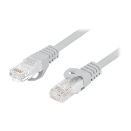 Lanberg | Patchcord Cat.6 UTP LSZH CU Fluke Passed | PCU6-10CU-0025-S | 0.25 m | Grey