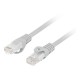 Lanberg | Patchcord Cat.6 UTP LSZH CU | PCU6-10CU-0150-S | 1.5 m | Grey