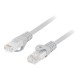 Lanberg | Patchcord Cat.6 UTP LSZH CU Fluke Passed, Grey | PCU6-10CU-0500-S | 5 m | Grey