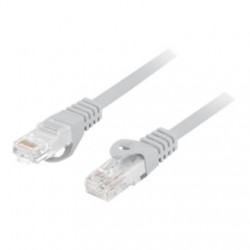 Lanberg | Patchcord Cat.6 UTP LSZH CU Fluke Passed, Grey | PCU6-10CU-0500-S | 5 m | Grey