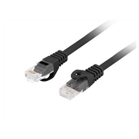 Lanberg | Patchcord Cat.6 UTP LSZH CU | PCU6-10CU-0150-BK | 1.5 m | Black