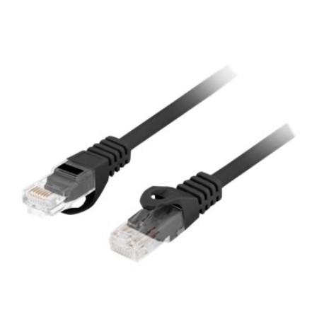 Lanberg | Patch cable - CAT 6 | RJ-45 - male | RJ-45 - male | 5 m | Black