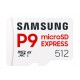 MEMORY MICRO SDXC PRO 512GB/P9 EXPRES MB-MK512T/WW SAMSUNG