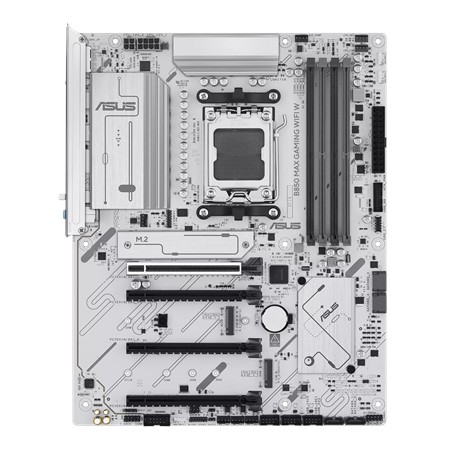 Asus B850 MAX GAMING WIFI W | Processor family AMD | Processor socket AM5 | DDR5 | Supported hard disk drive interfaces SATA, M.