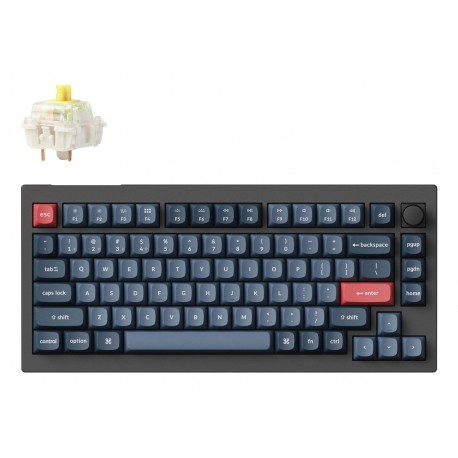 KEYBOARD WRL V1 MAX RGB/CARBON BLACK V1M-D4 KEYCHRON