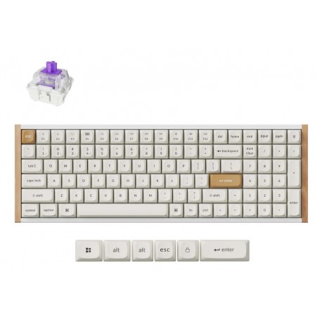 KEYBOARD WRL K4 HE SPECIAL ED/WHITE K4H-Q1 KEYCHRON