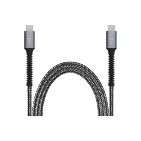 Fixed | Armor Cable USB-C/USB-C, 2 m, 240W | FIXDA-CC2-GR