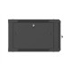 Lanberg Wall mounted installation cabinet 19" 6U 600X600 | WF01-6606-23B | Black