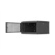 Lanberg Wall mounted installation cabinet 19" 6U 600X600 | WF01-6606-23B | Black