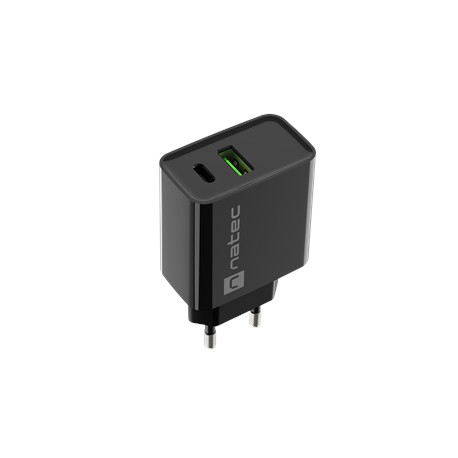 Natec Ribera USB Charger, 1xUSB-A, 1x USBD-C, 200 W | NUC-2062