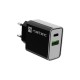 Natec Ribera USB Charger, 1xUSB-A, 1x USBD-C, 200 W | NUC-2062