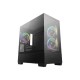 Deepcool CG380 3F MIDI TOWER CASE, Black