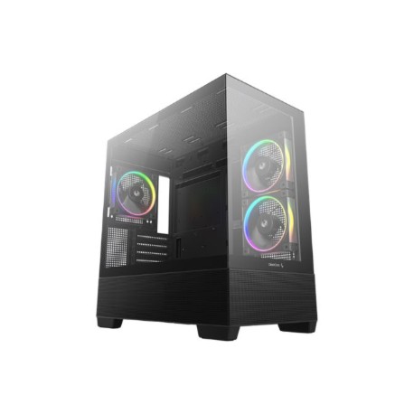 Deepcool CG380 3F MIDI TOWER CASE, Black