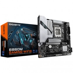 Gigabyte B860M GAMING WIFI6 | Processor family Intel | Processor socket LGA1851 | DDR5 | Supported hard disk drive interfaces M.