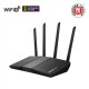 Wireless AX3000 Dual Band WiFi 6 | RT-AX57 | 802.11ax | 2402+574 Mbit/s | 10/100/1000 Mbit/s | Ethernet LAN (RJ-45) ports 4 | Me