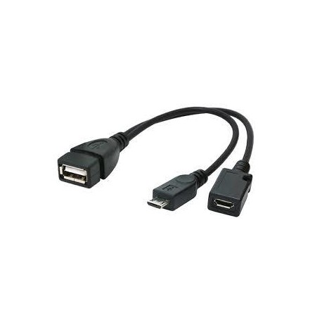 CABLE USB OTG AF +MICRO BF TO/MICRO BM A-OTG-AFBM-04 GEMBIRD