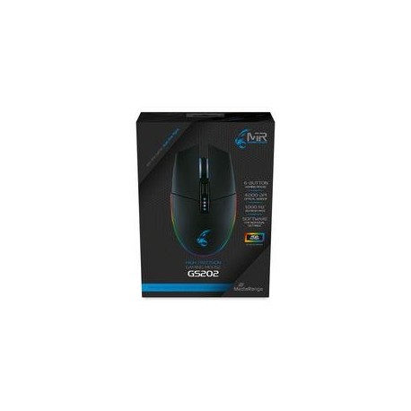 MOUSE USB OPTICAL BLACK/MRGS202 MEDIARANGE
