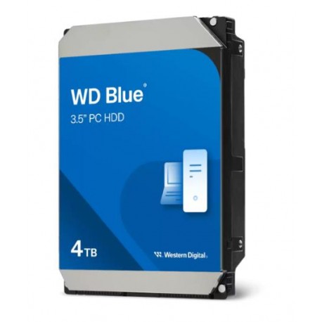 HDD|WESTERN DIGITAL|Blue|4TB|128 MB|5400 rpm|3,5"|WD40EZZX
