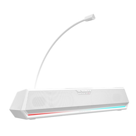 Edifier 7.1 Surround Gaming Speaker | G1500 BAR | Bluetooth | White | Wireless connection