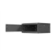 Lanberg Wall mounted installation cabinet 19" 4U 600X600 | WF01-6604-00B | Black