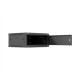 Lanberg Wall mounted installation cabinet 19" 4U 600X600 | WF01-6604-00B | Black