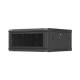 Lanberg Wall mounted installation cabinet 19" 4U 600X600 | WF01-6604-23B | Black