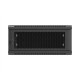Lanberg Wall mounted installation cabinet 19" 4U 600X600 | WF01-6604-23B | Black