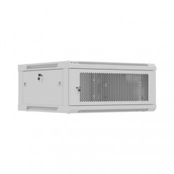 Lanberg Wall mounted installation cabinet 19" 4U 600X600 | WF01-6604-23S | Grey