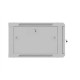 Lanberg Wall mounted installation cabinet 19" 9U 600X600 | WF01-6606-23S | Grey