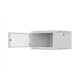 Lanberg Wall mounted installation cabinet 19" 9U 600X600 | WF01-6606-23S | Grey