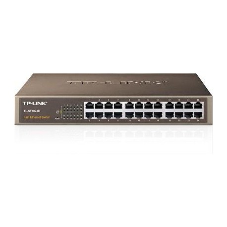 Switch|TP-LINK|24x10Base-T / 100Base-TX|TL-SF1024D