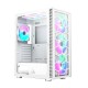 Case|MONTECH|X3 Glass|MidiTower|Case product features Transparent panel|Not included|ATX|MicroATX|MiniITX|Colour White|X3GLASS(W