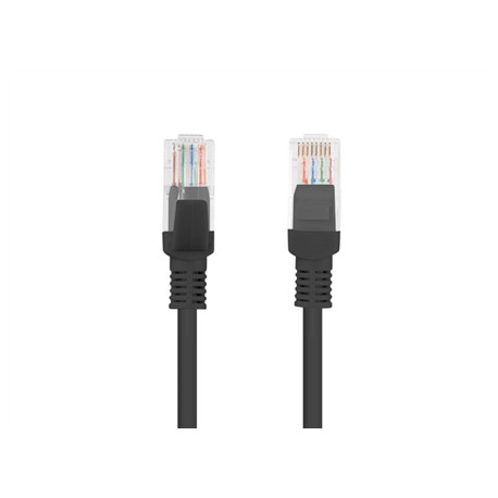 Lanberg Patchcord CAT.5E UTP Fluke Passed | PCU5-10CC-2000-BK | 20 m