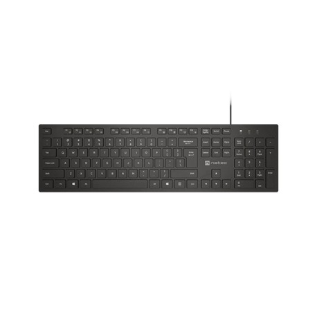 Natec Herring | Keyboard | Wired | US | Black | USB Type-A