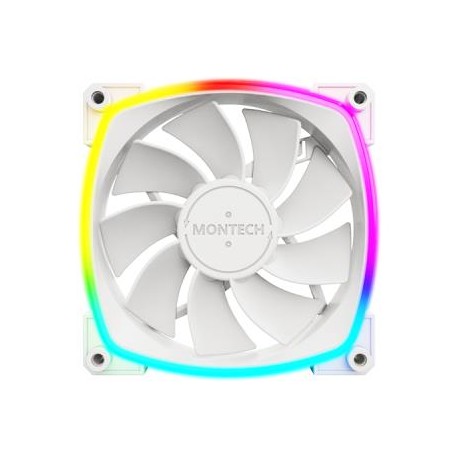 CASE FAN 120MM/RX120 PWM WHITE MONTECH
