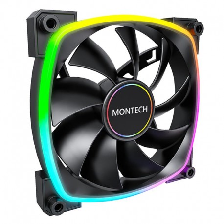 CASE FAN 140MM/AX140 PWM BLACK MONTECH