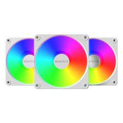 CASE FAN 120MM GF120 V2/ARGB PWM 3I1(W) MONTECH