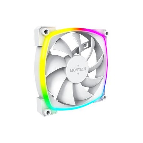 CASE FAN 120MM/AX120 PWM WHITE 3 IN 1 MONTECH