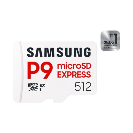 Samsung P9 Express | 512 GB | microSD | Flash memory class U3, V30, A1