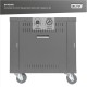 Digitus Universal 19-Inch Equipment Rack with Castors, 8U | DN-48000