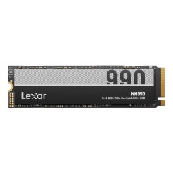 SSD|LEXAR|NM990|1TB|M.2|NVMe|Write speed 7500 MBytes/sec|Read speed 14000 MBytes/sec|2.45mm|TBW 750 TB|MTBF 1500000 hours|LNM990