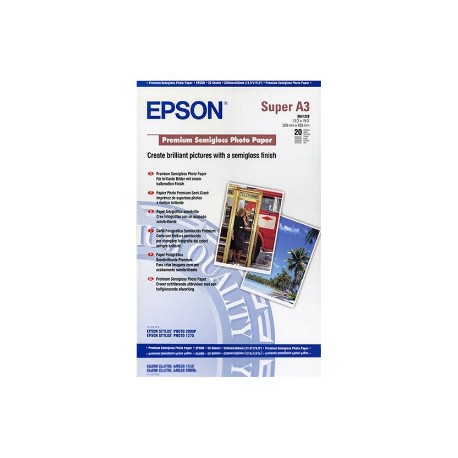 Epson Semigloss Photo Paper DIN A3+, 250g/m2, 20 sheets