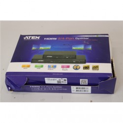 SALE OUT. SALE OUT. Aten | 4-Port 4K HDMI Splitter | VS184A | DAMAGED PACKAGING