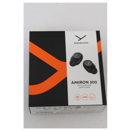 SALE OUT. Beyerdynamic AMIRON 300 TWS black TWS Earphones with charging case, eartips and USB cable | Beyerdynamic True Wireless
