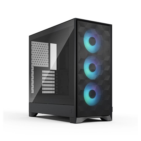 Fractal Design Case | Pop 2 Air | Black TG RGB | ATX | Power supply included No