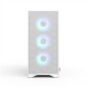 Fractal Design Case | Pop 2 Air | White TG RGB | ATX | Power supply included No