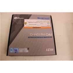 MSI PRO H610M-G | Processor family Intel | Processor socket LGA1700 | DDR5 | Supported hard disk drive interfaces SATA, M.2 | Nu